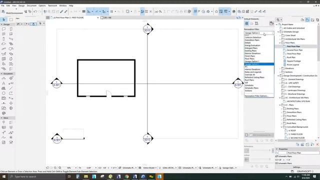 How to use the Renovation Filter for Design Options - Archicad смотреть онлайн