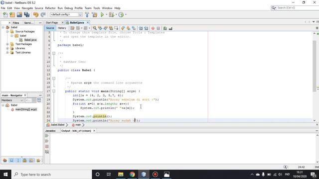 sorting java(pseudecode,flowchart,code program) Bubble Sort Descanding смотреть онлайн