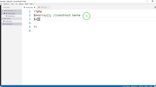 19-Array in PHP | Different types of Array in php , syntax in HINDI смотреть онлайн