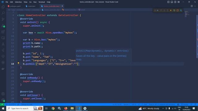 #4 || Write Data To Box || Flutter Hive Master Class смотреть онлайн