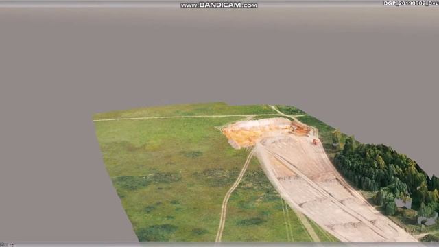 3D модель карьера