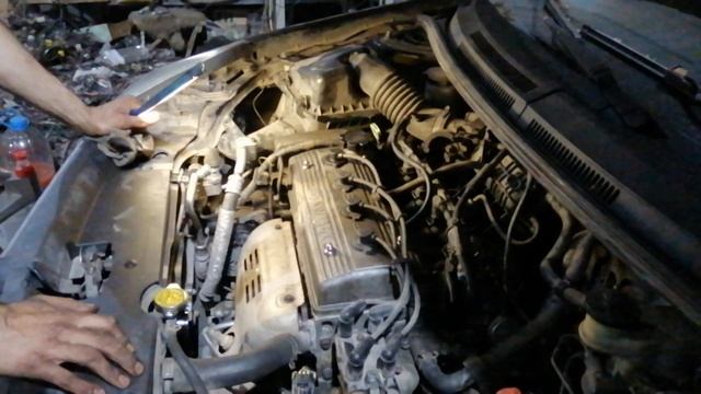 Запуск двигателя Geely MK после ремонта Головки блока цилиндров. смотреть онлайн
