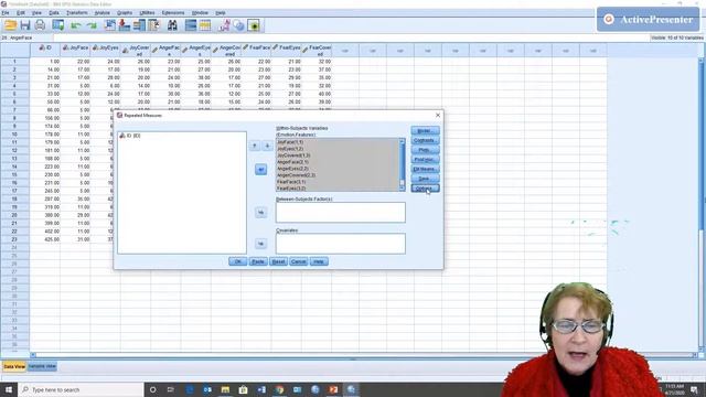 Two-Factor Repeated Measures ANOVA Example with SPSS смотреть онлайн