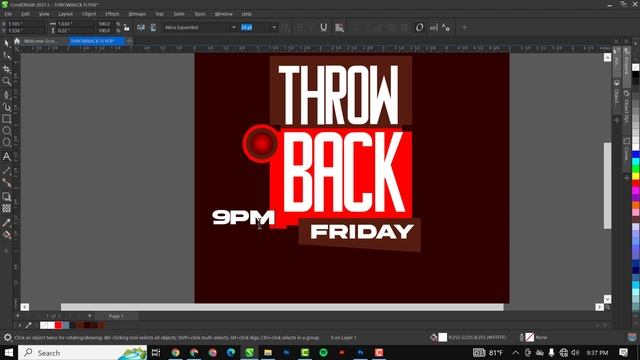How to Make a Professional Club Flyer | CorelDraw Tutorial #viral смотреть онлайн