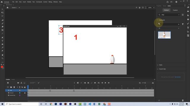 Frame by Frame Animation in Adobe Animate смотреть онлайн