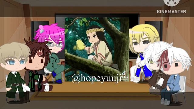 Anime characters react to each other || FUSHI || [To Your Enternity] смотреть онлайн