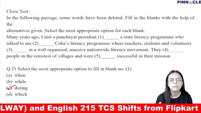 ∴English Mock paper discussion SSC CGL | CHSL | MTS | Pinnacle English 215 TCS ShiftWise Book∴ смотреть онлайн