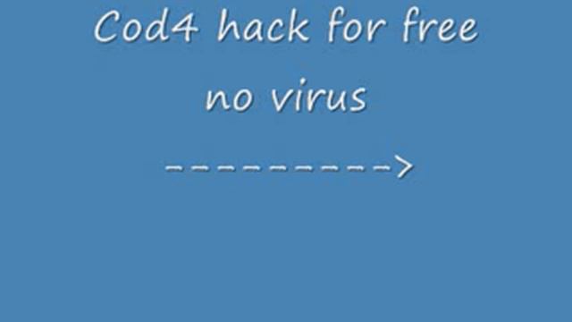 Call Of Duty 4 Cheats Hack 12.9.2009! смотреть онлайн