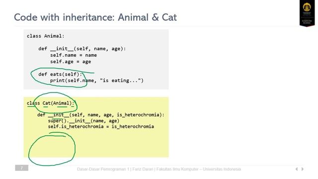 DDP 1 Lecture - 10 - Inheritance (Child/Parent) | Yuk mari belajar pemrograman Python! смотреть онлайн