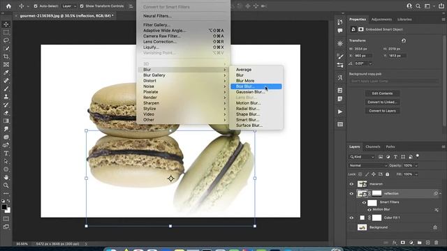 How To: Reflection In Photoshop (3 Min) | Reflection Effect Using Transform, Gradient & Drop Shadow смотреть онлайн