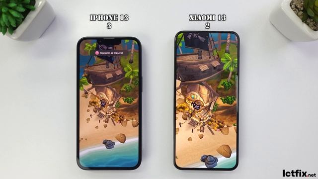 Xiaomi 13 vs iPhone 13 | Video test Display, SpeedTest, Camera Comparison смотреть онлайн