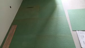 Хвойная подложка под ламинат - особенности укладки, отзыв мастера.