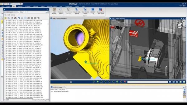 Mastercam Post Processor - HAAS UMC 750 |CAMWORLD|