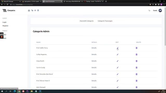 Laravel 9 show methode смотреть онлайн
