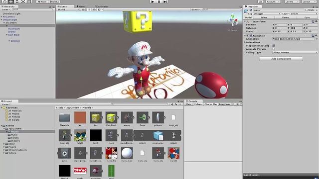 Augmented Reality Tutorial No. 40: Super Mario Augmented Reality смотреть онлайн