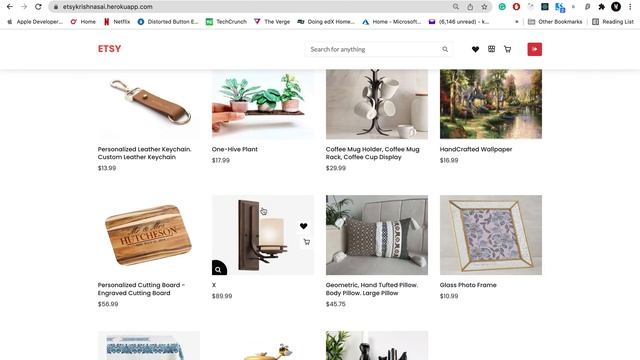 Etsy Prototype | CMPE 273 | Node.js, Express, React.js (Context API), MySQL смотреть онлайн