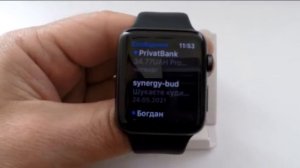 Чтение и ответ на SMS в Apple Watch