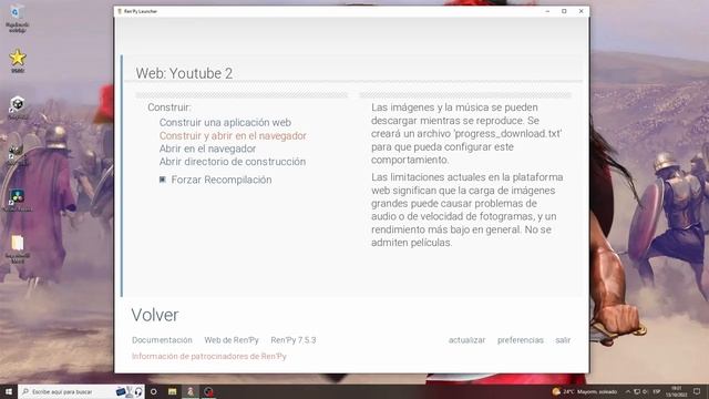 Crear una novela visual con Ren'Py #6 Exportar a Windows, Web y Android смотреть онлайн
