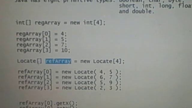 Java Tutorial: Reference Array смотреть онлайн
