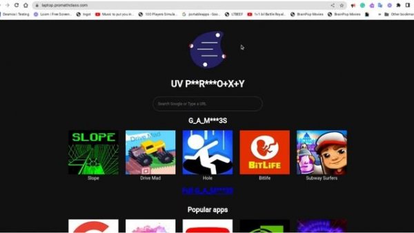 alll the website proxy 50