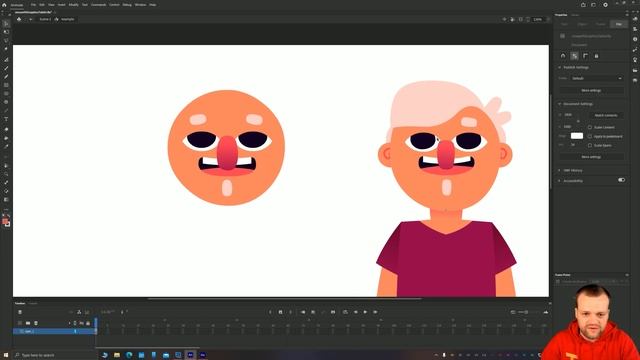How to Draw With a Mouse in Adobe Animate смотреть онлайн