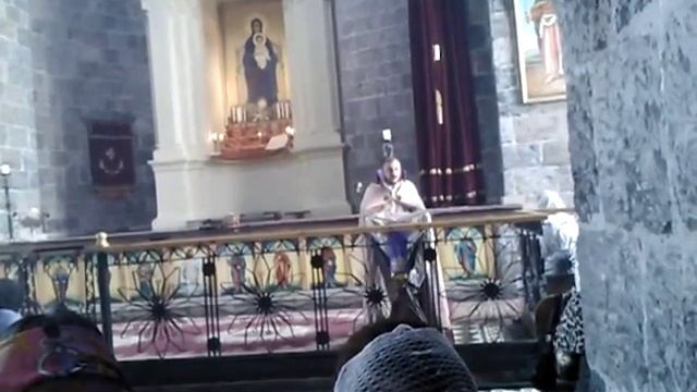 Քարոզ Վարդավառի մասին Գավառում: Проповедь о Вардаваре в Гаваре. смотреть онлайн