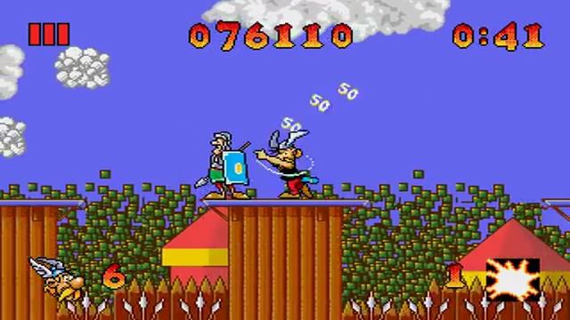 Asterix and the Great Rescue (Mega Drive) смотреть онлайн