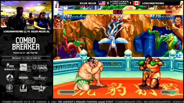 Combo Breaker 2018 - Super Street Fighter II Turbo Top 8 смотреть онлайн