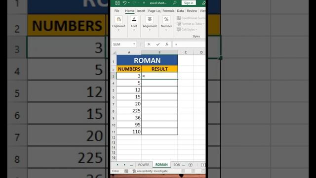 Roman in Excel #nkexcelclasses #exceltutorial #short #excel #roman смотреть онлайн