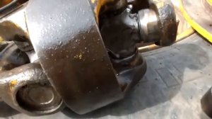 JCB 4 CX ремонт!  КРЕСТОВИНА 32-96