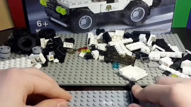 Лего полицейская машина ,!!!! смотреть онлайн