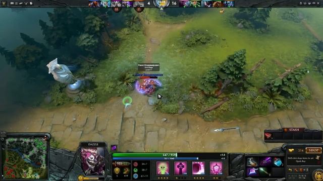 XBOCT carry Dazzle from mid — Dota 2 смотреть онлайн