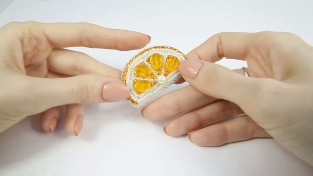 БП-239 Набор для изготовления броши Crystal Art "Апельсин" смотреть онлайн