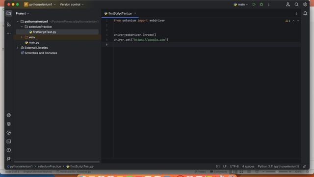 Session- 2 | Python Selenium | First Script. смотреть онлайн