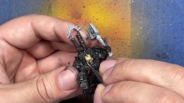 Joyful Painting - Black Templars Terminator Chaplain смотреть онлайн