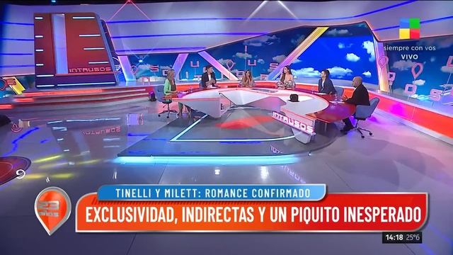 Marcelo Tinelli y Milett Figueroa: exclusividad, indirectas y un piquito inesperado смотреть онлайн