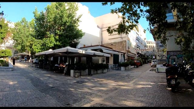 Greece - Athens, Plaka District (City Walk) смотреть онлайн