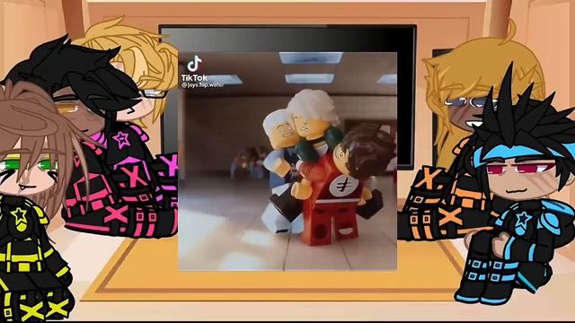 New ninja react to the original￼ ninja part 2 last part Lego ninjago made by Lvx смотреть онлайн