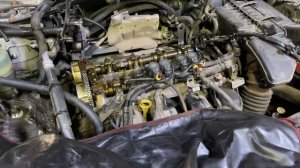 Замена цепи грм Mitsubishi Outlander XL 2.4 4B12. Регулировка тепловых зазоров клапанов.