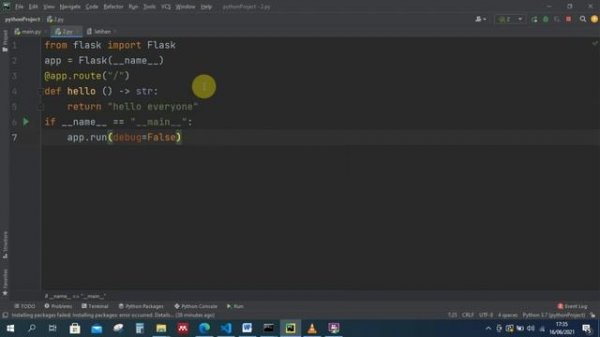 HOW TO MAKE WEBSITE WITH PYTHON AND IDE USING PYCHARM