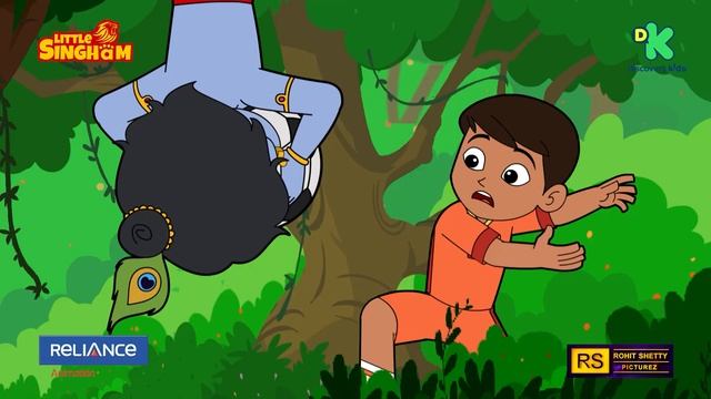Little Singham | LS KRISHNA JODI | Song смотреть онлайн