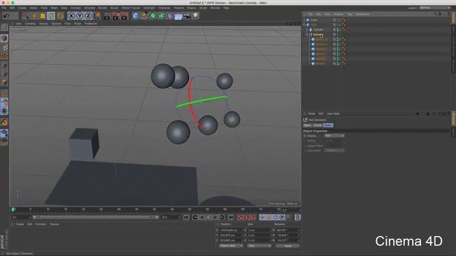 Cinema 4D - Изучаем интерфейс программы. Урок №2 смотреть онлайн