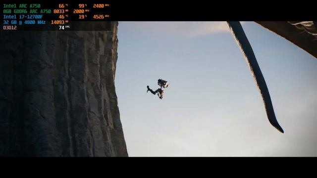 STAR WARS Jedi: Survivor - ARC A750 + i7 12700F | High Settings смотреть онлайн