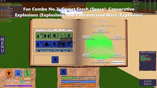 Fan Combos #3! | Roblox Elemental Battlegrounds смотреть онлайн