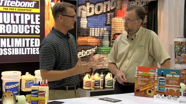Titebond Quick & Thick Glue And TiteWrap Tapes - IWF 2016