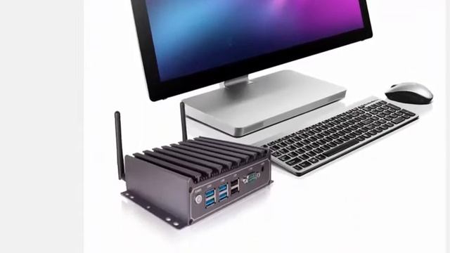 Мини ПК Intel Core i5 4200U i7 4500U, безвентиляторный настольный смотреть онлайн