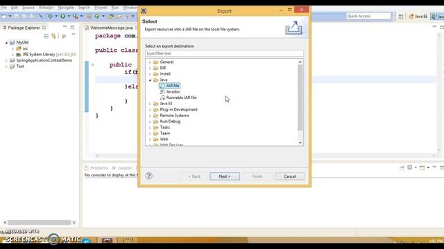 How to create JAR file in eclipse смотреть онлайн