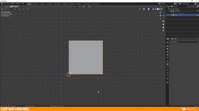 How to Transform Pivot Point | Blender 2.9 | Tutorial смотреть онлайн