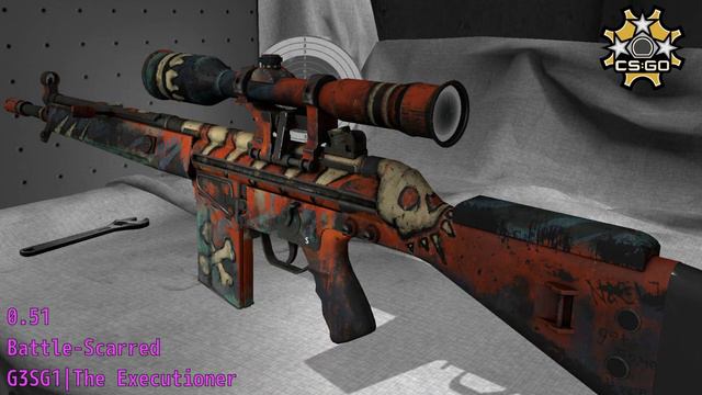 G3SG1 The Executioner - Skin Wear Preview смотреть онлайн