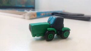 Трактор  Т-150К? из ПЛАСТИЛИНА. Процесс создания